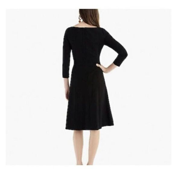 J. Crew Fit and Flare Sheath Ponte Dress Size 2 NWT - Picture 2 of 8